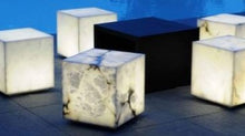 Load image into Gallery viewer, Onyx Side Table with Lighting
