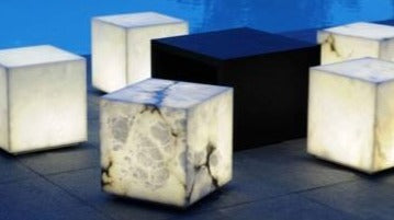 Onyx Side Table with Lighting