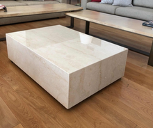 Load image into Gallery viewer, Two Marble Table | Two Marble Coffee Table

