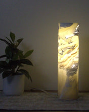 Load image into Gallery viewer, Honey Yellow Onyx Stone Lamp, Onyx Stone Lamp
