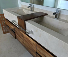 Load image into Gallery viewer, Double Sink Bathroom Vanity
