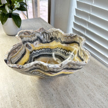 Load image into Gallery viewer, Natural Zebra Onyx Hand Craved Bowl |Mini Bowl / BM03
