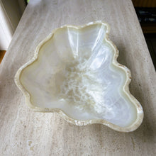 Load image into Gallery viewer, White Onyx Bowl | Beautiful Onyx Bowl Centerpiece. BWM11
