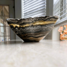 Load image into Gallery viewer, Zebra Onyx Bowls / Elegant Bowl Hand Craved Bowl / BZG1612
