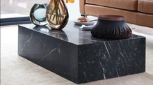 Load image into Gallery viewer, Black Marble Table | Nero Marquina Marble Coffee Table
