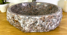 Load image into Gallery viewer, 2 Light Purple Calcite Stone Vessel Sink
