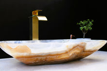 Load image into Gallery viewer, Onyx Vessel Sink for Bathroom - Modern Sink
