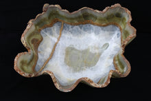 Load image into Gallery viewer, Unique Onyx and Quartzite Stone Bowl | Beautiful Onyx Centerpiece
