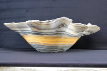 Load image into Gallery viewer, Unique Onyx Stone Bowl | Beautiful Onyx Centerpiece
