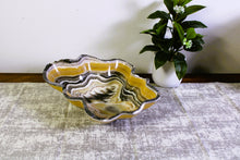 Load image into Gallery viewer, Unique Onyx Stone Bowl | Beautiful Onyx Centerpiece
