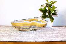 Load image into Gallery viewer, Unique Onyx Stone Bowl | Beautiful Onyx Centerpiece
