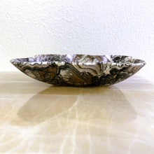 Load image into Gallery viewer, Zebra Calcite Bowls / Elegant bowl Hand Craved Bowl / BZS09
