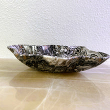 Load image into Gallery viewer, Zebra Calcite Bowls / Elegant bowl Hand Craved Bowl / BZS12
