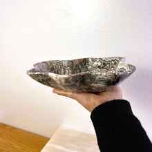 Load image into Gallery viewer, Zebra Calcite Bowls / Elegant bowl Hand Craved Bowl / BZS12
