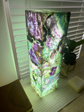 Load image into Gallery viewer, Fluorite Crystal Lamp 20&quot;| Table Lamp

