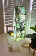 Load image into Gallery viewer, Fluorite Crystal Lamp 20&quot;| Table Lamp
