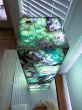 Load image into Gallery viewer, Fluorite Crystal Lamp 20&quot;| Table Lamp
