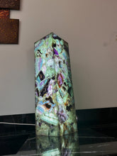 Load image into Gallery viewer, Fluorite Crystal Lamp 20&quot;| Table Lamp |
