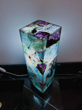 Load image into Gallery viewer, Fluorite Crystal Lamp 20&quot;| Table Lamp
