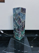 Load image into Gallery viewer, Fluorite Crystal Lamp 20&quot;| Table Lamp
