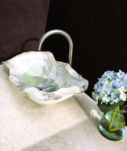 Load image into Gallery viewer, Light Green Onyx Stone Bathroom Vessel Sink - Modern Sink - Handmade Onyx Sink

