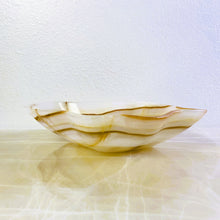 Load image into Gallery viewer, Amber Onyx Bowl | Beautiful Onyx Bowl Centerpiece. BM01
