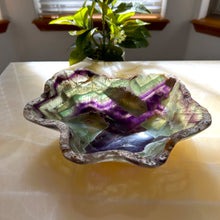 Load image into Gallery viewer, Fluorite Stone Bowl Small Size | Onyx Stone Bowl
