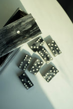 Load image into Gallery viewer, Black &amp; Grey Dominoes Set
