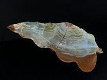 Load image into Gallery viewer, Green &amp; Travertine Onyx Stone Bowl
