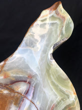 Load image into Gallery viewer, Green &amp; Travertine Onyx Stone Bowl
