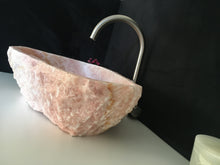 Load image into Gallery viewer, Light Pink Quartz Stone Bathroom Vessel Sink Matte Finish
