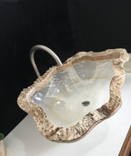 Load image into Gallery viewer, Crystal Onyx Stone Bathroom Vessel Sink - Natural Stone Sink - Modern Sink - Handmade Onyx Sink
